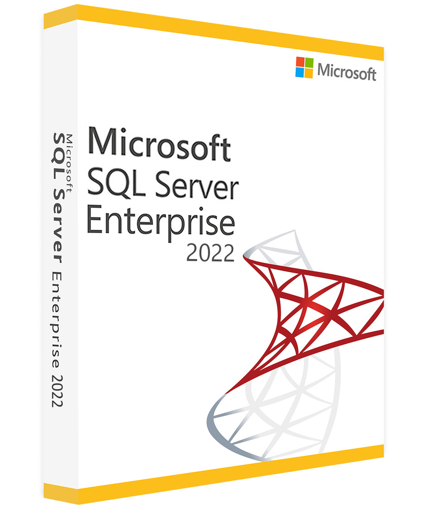 Microsoft SQL Server 2022 Enterprise with 32 Core License, unlimited User CALs