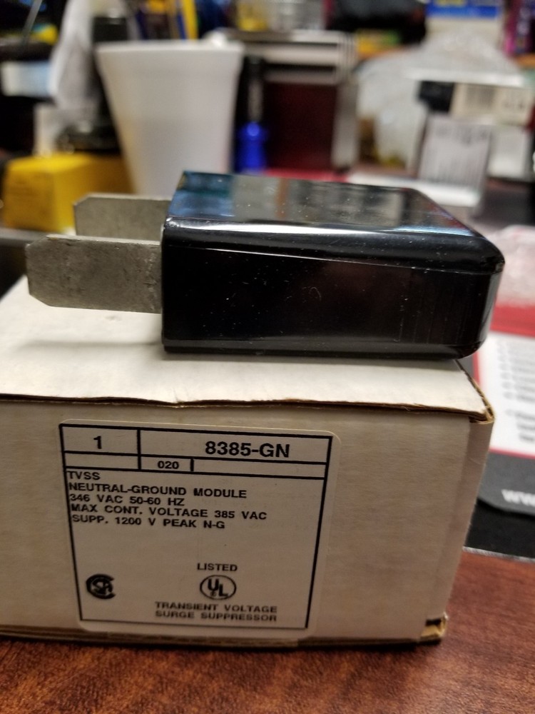 Leviton Neutral-Ground Module 8385-GN NEW