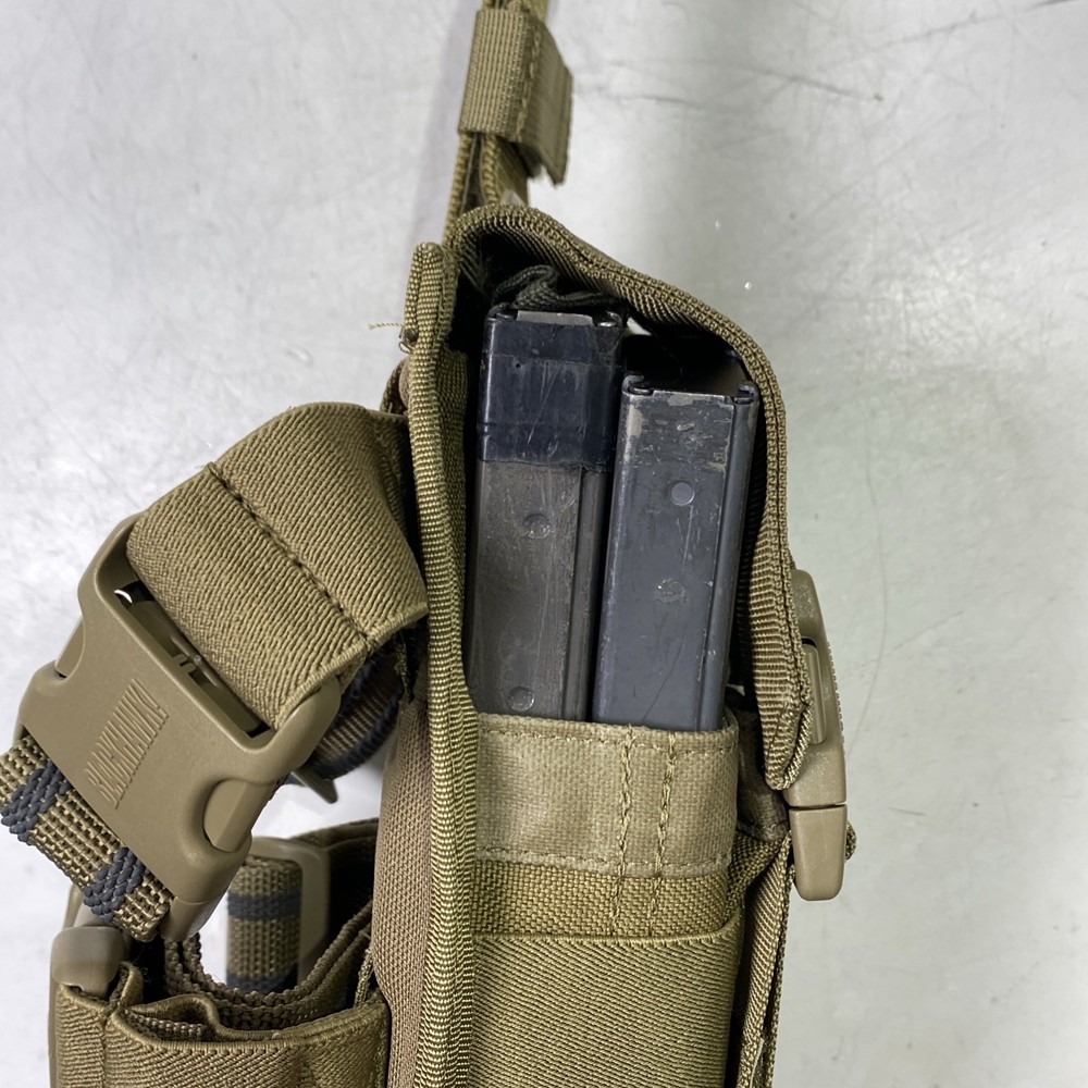 Blackhawk Enhanced Omega Elite (4) w/Div & Elastic Ret-Desert Tan