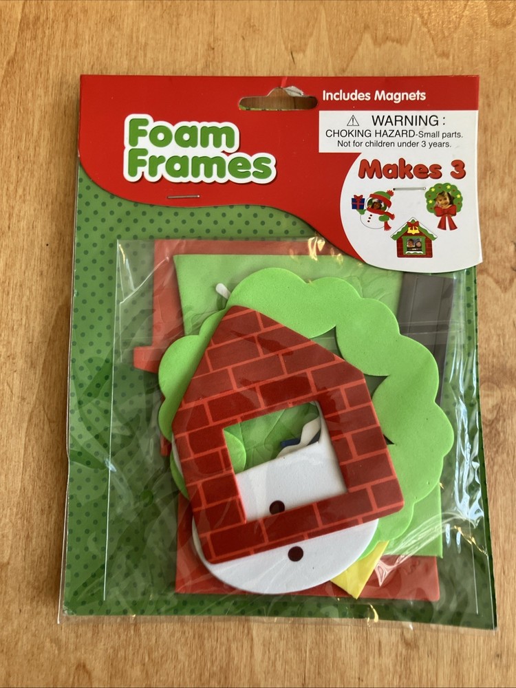 Foam Frames Christmas Craft Kit