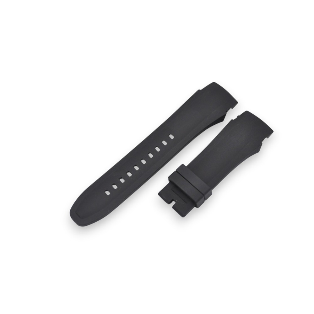 Lupah 6099 26mm Black Rubber Watch Strap For Invicta