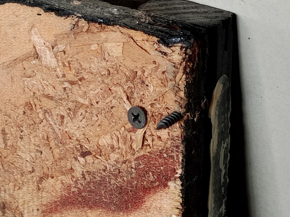 Original Found Object/Mixed Media/Assemblage Art Piece 48" H x 21" W x 2" D