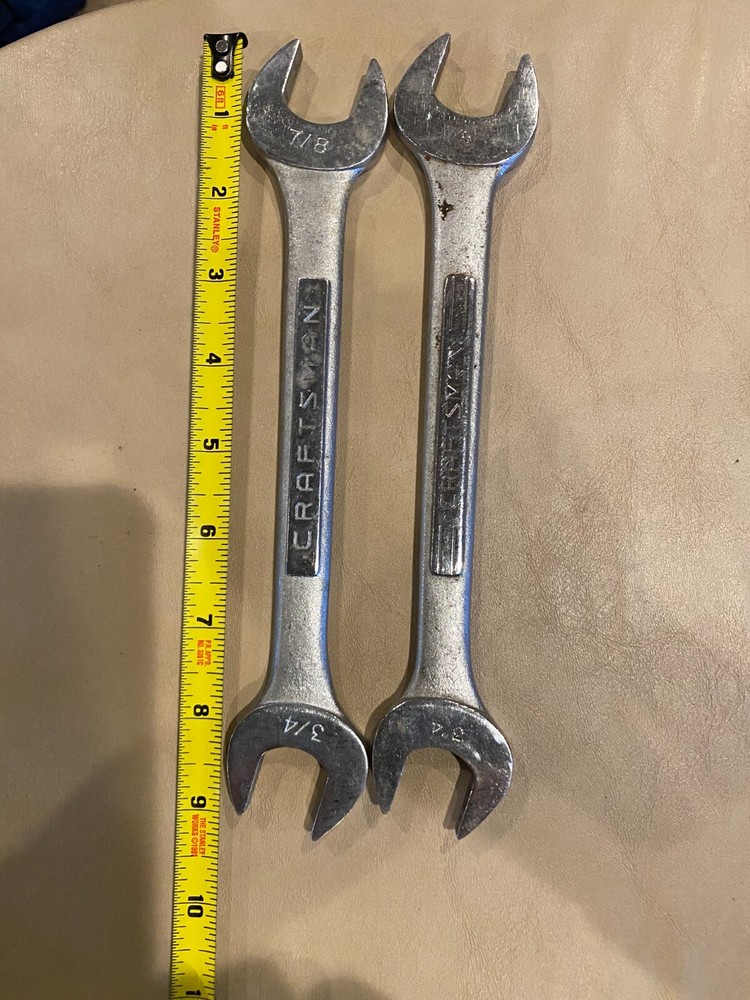 Craftsman Pre-owned Open-end Combination & Line wrenches