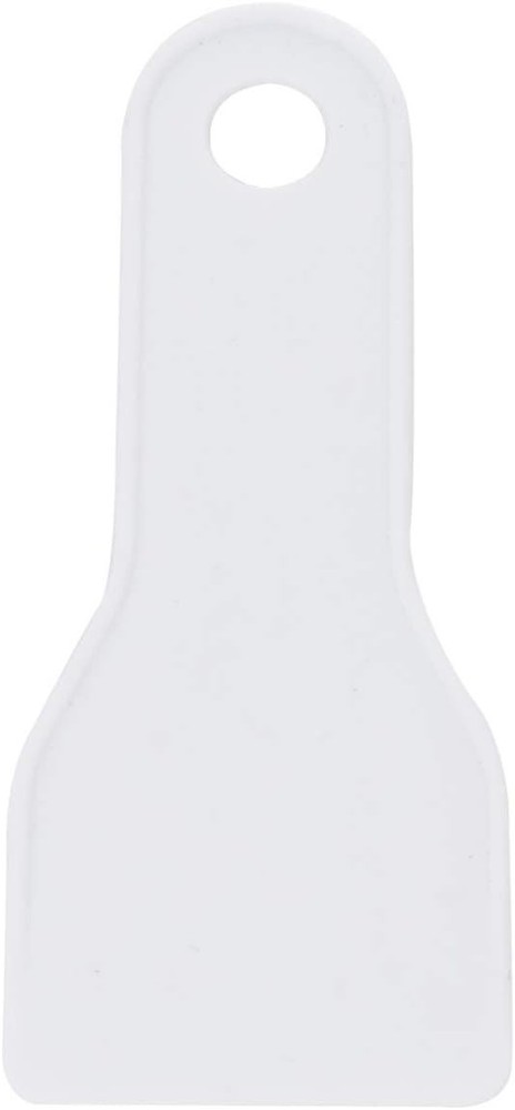 Compact Flat Ice Scraper with Gentle Round Edges - Effortless Winter Tool