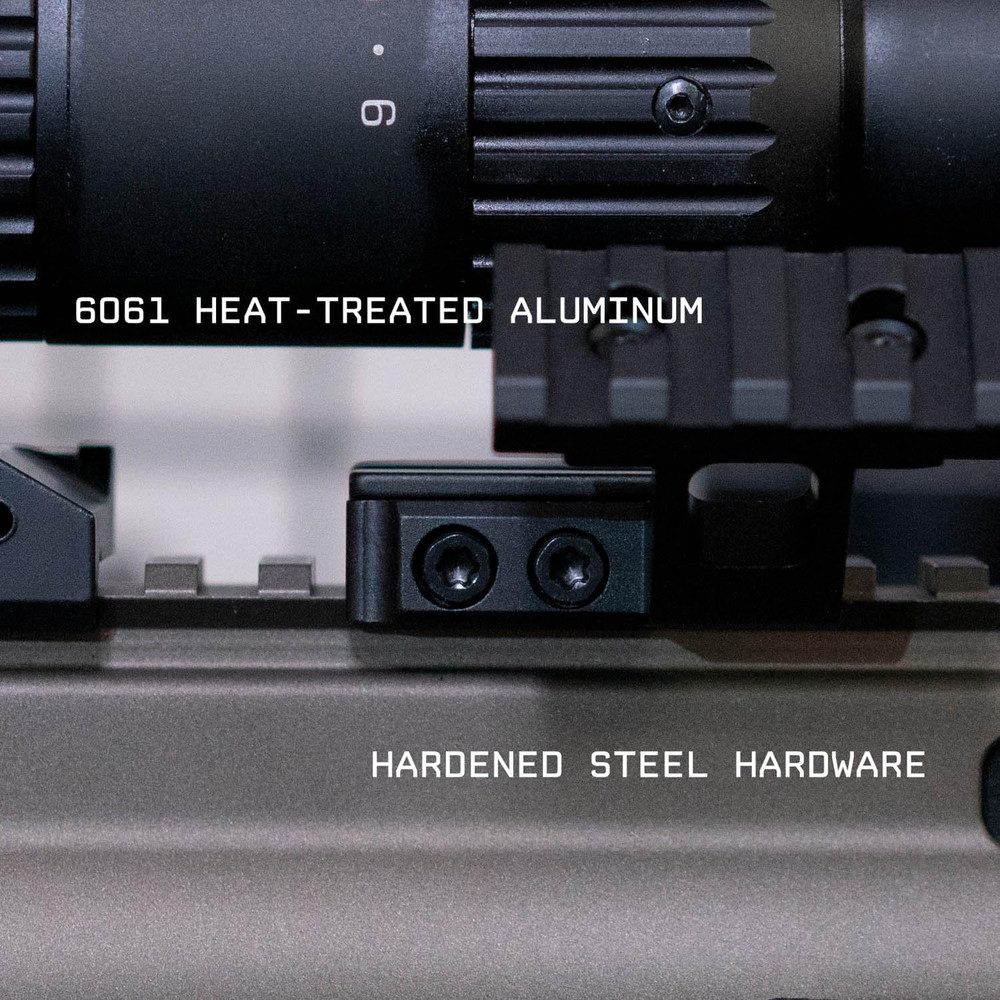 Monstrum Canted 45 Degree Red Dot Mount | Picatinny