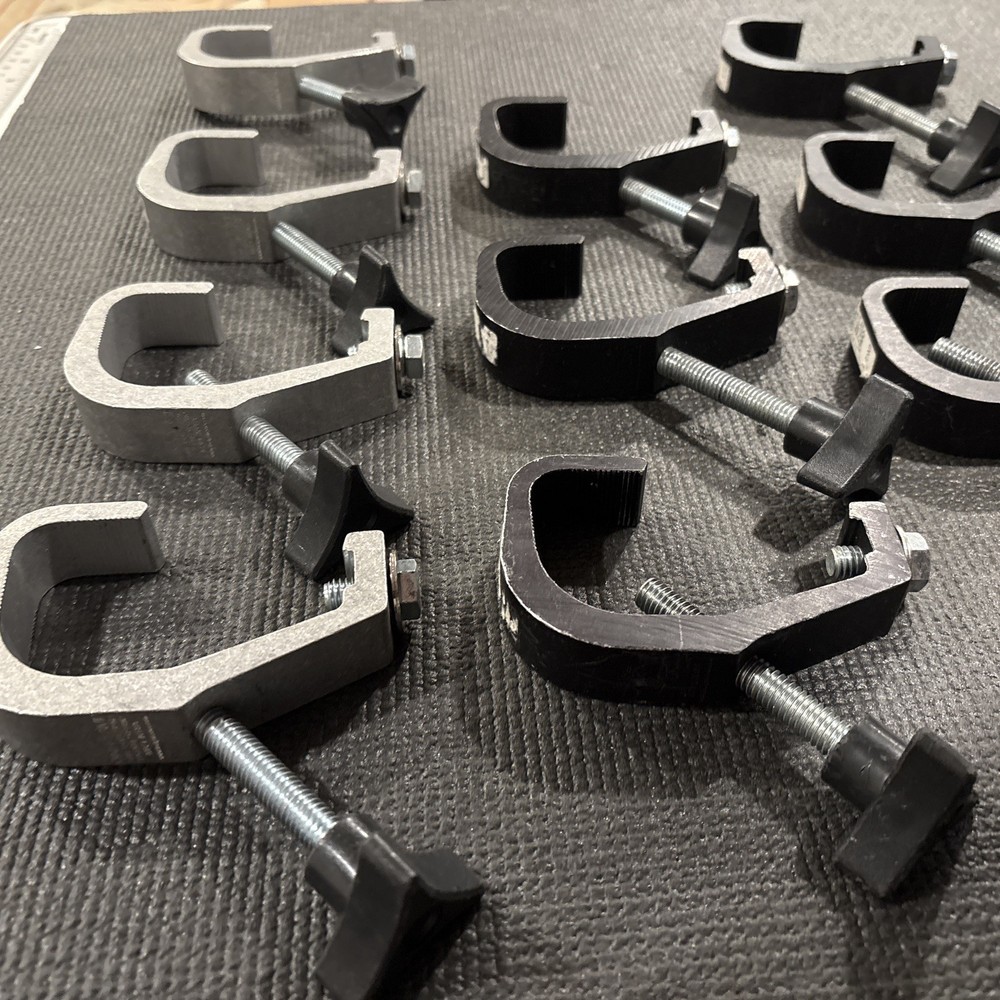 The Light Source, 10 Count Mini-Clamps with Knobs 150lb Capacity.