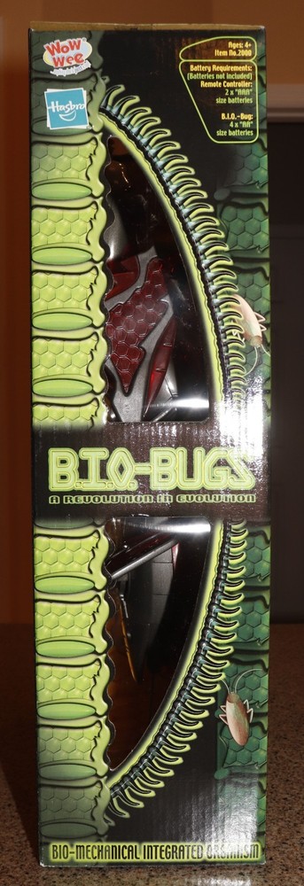 New! 2001 Hasbro Wow Wee B.I.O. Bugs "Predator" Remote Control Toy #1156