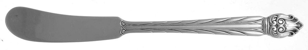 National Silver Co Intermezzo  Flat Handle Butter Spreader 485704