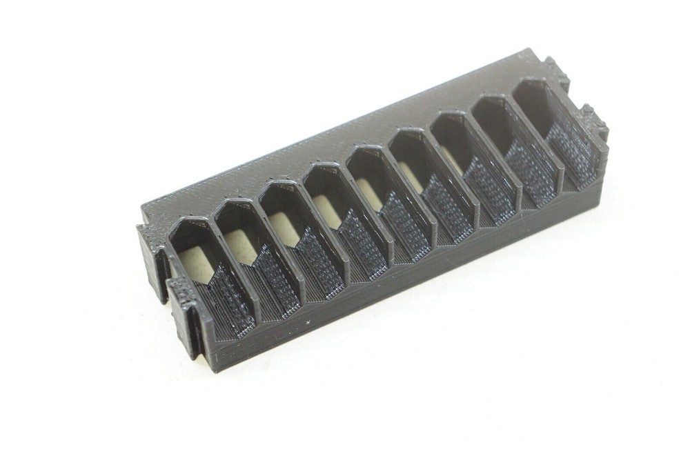 Replacement 3D Printed Dewalt ToughCase Long Bit Holder Insert (holds 9 bits)
