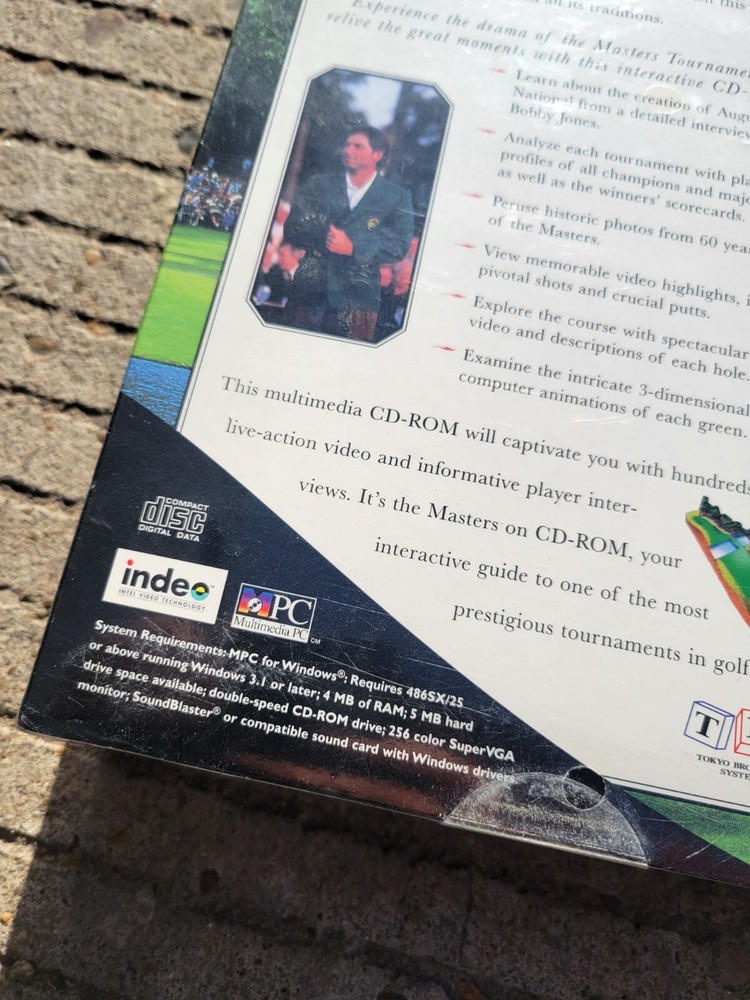 Big Box The Masters An Interactive Journey Through Its Sixty Year History CD ROM