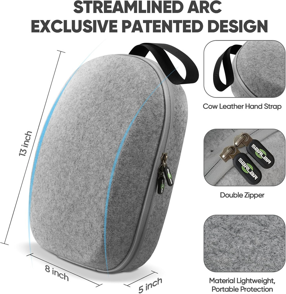 Carrying Case for Meta Quest 3S/Quest 3/Quest 2, VR Headset, Controller, Offical