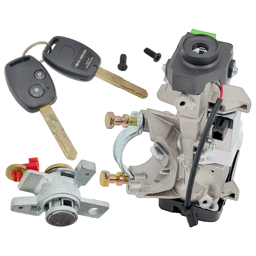 Ignition Lock Cylinder Switch with Two Keys for 2005-2010 Honda Odyssey