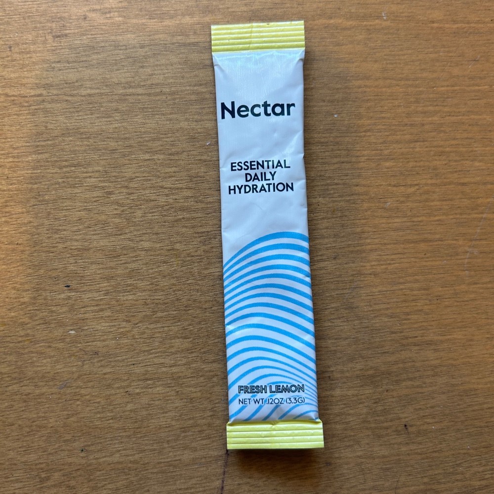Nectar Hydration Essential Daily Hydration Fresh Lemon Flavor