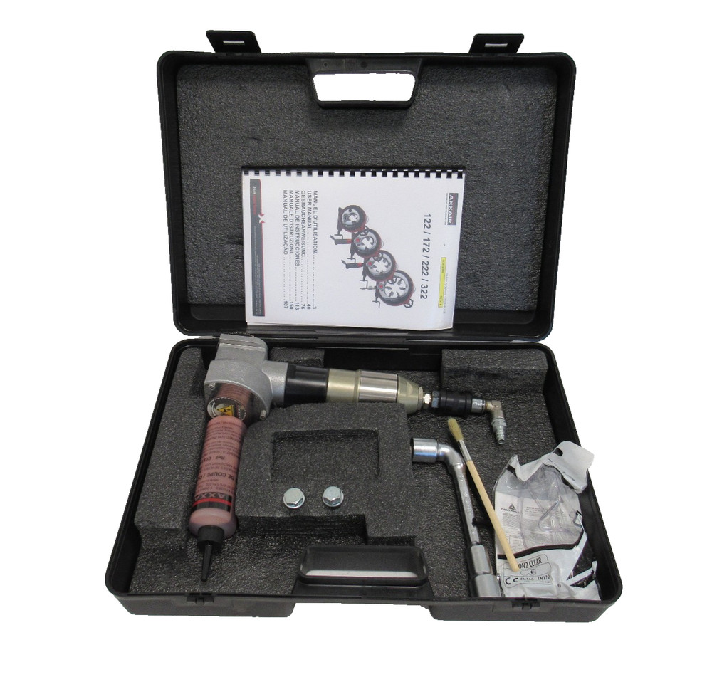 USED AXXAIR MOPD1907186 PNEUMATIC PIPE CUTTER