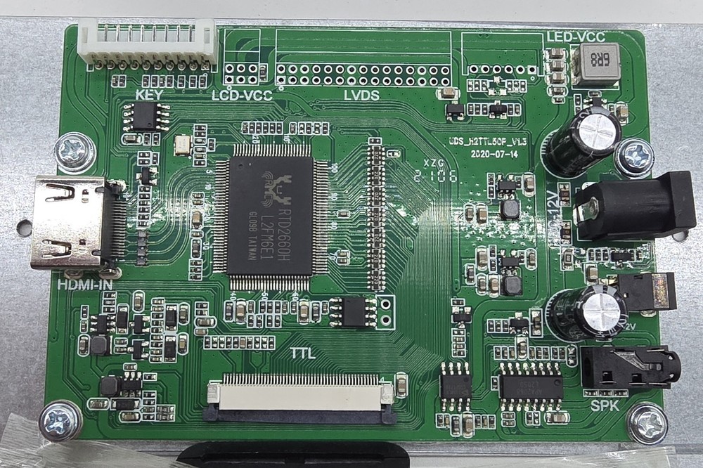 Arcade1up Marvel Pinball Marque Video Screen Driver/Controller PCB