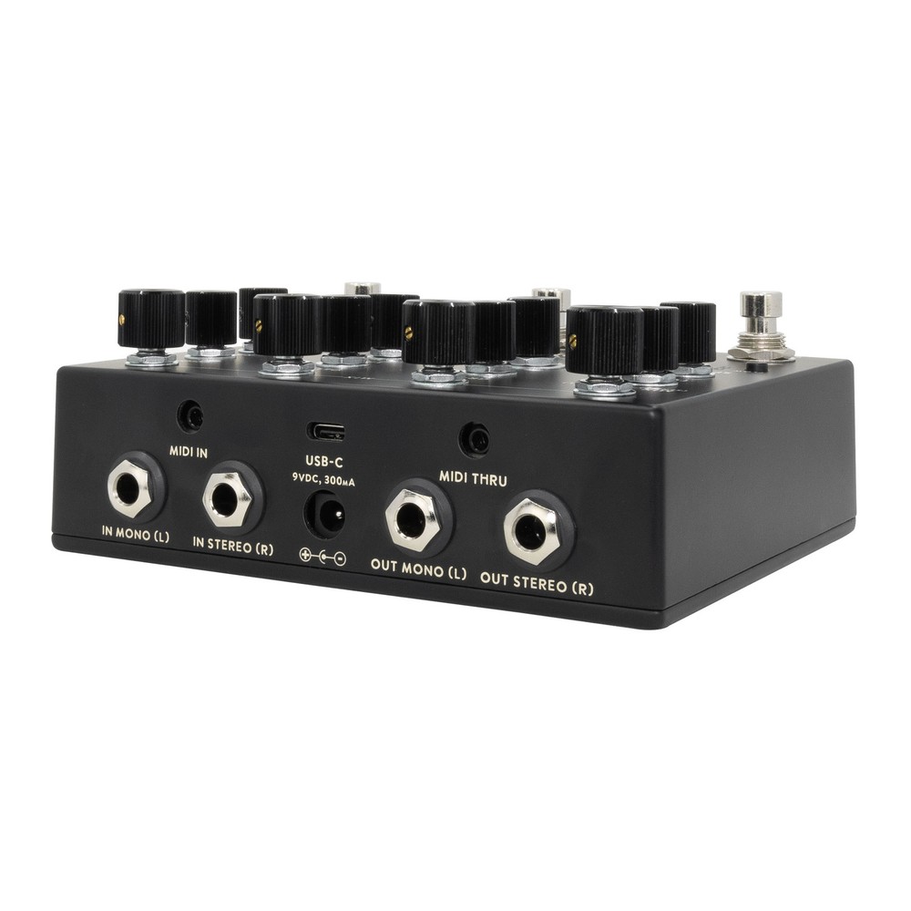 Walrus Qi Etherealizer Stereo Multi-effects - Black