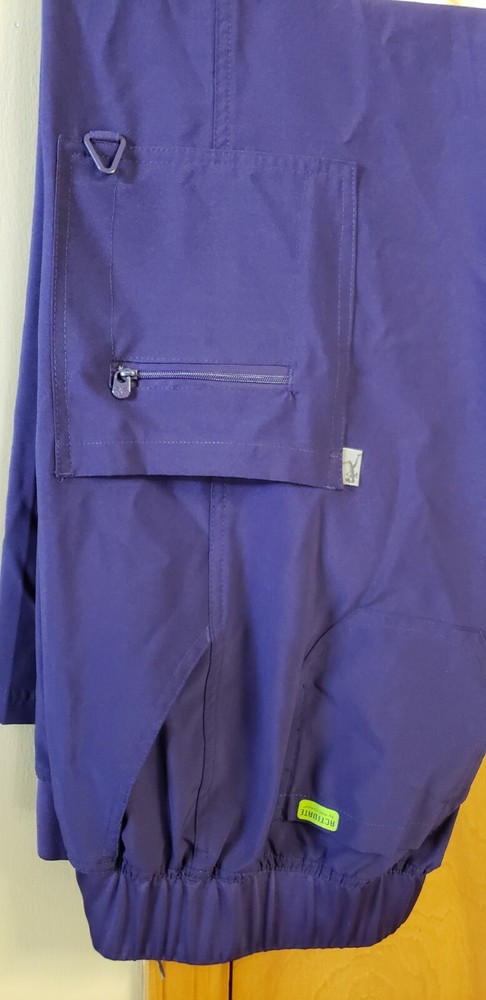 MED COUTURE ACTIVATE SCRUB SET PURPLE