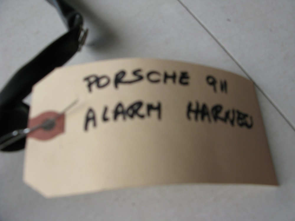 Porsche 911 Alarm Harness