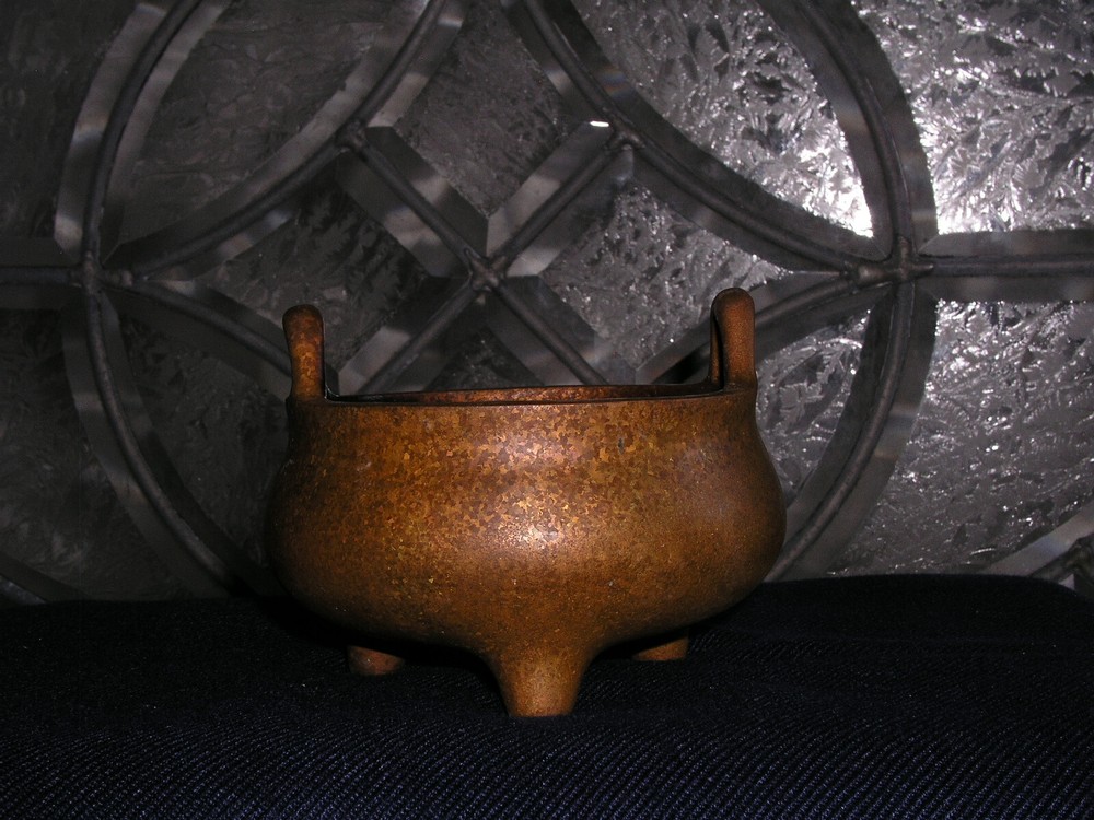 Chinese Bronze Incense Burner ( 33)