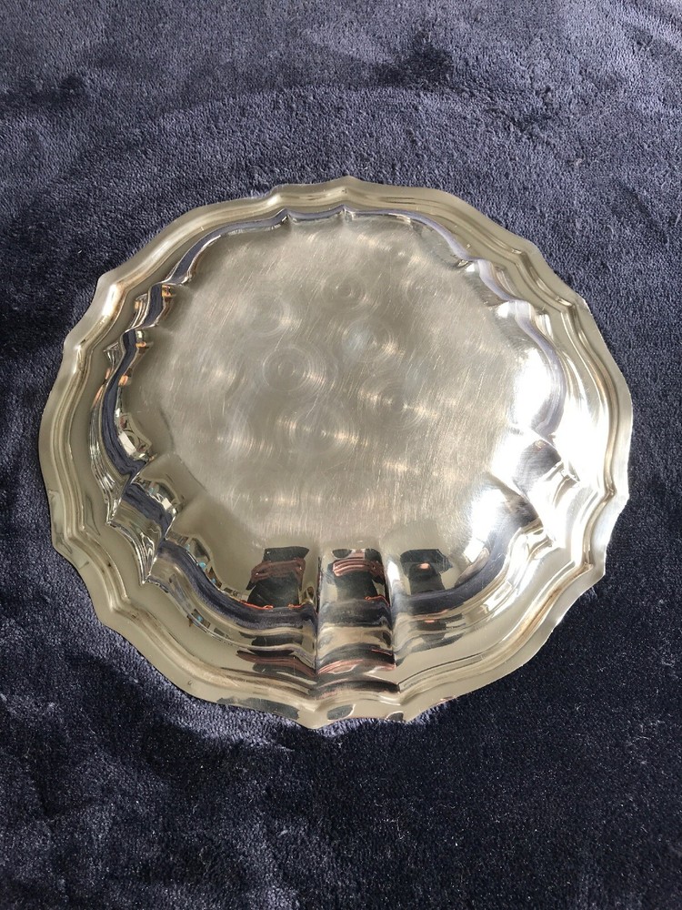Antique 800 Silver Bowl Made In Italy