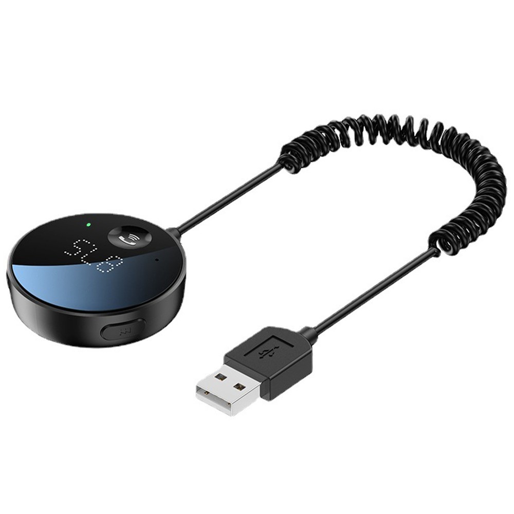 Plug&Play USB Bluetooth Wireless Car FM Transmitter Aux Stereo Audio Receiver E