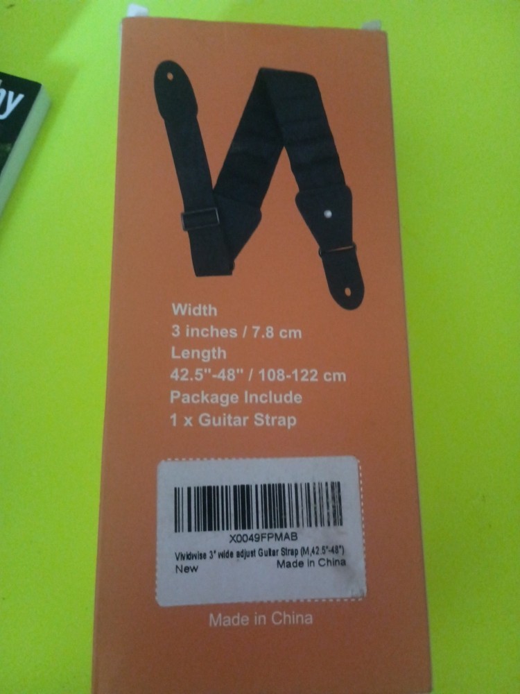 Vividwise Thick Guitar Strap
