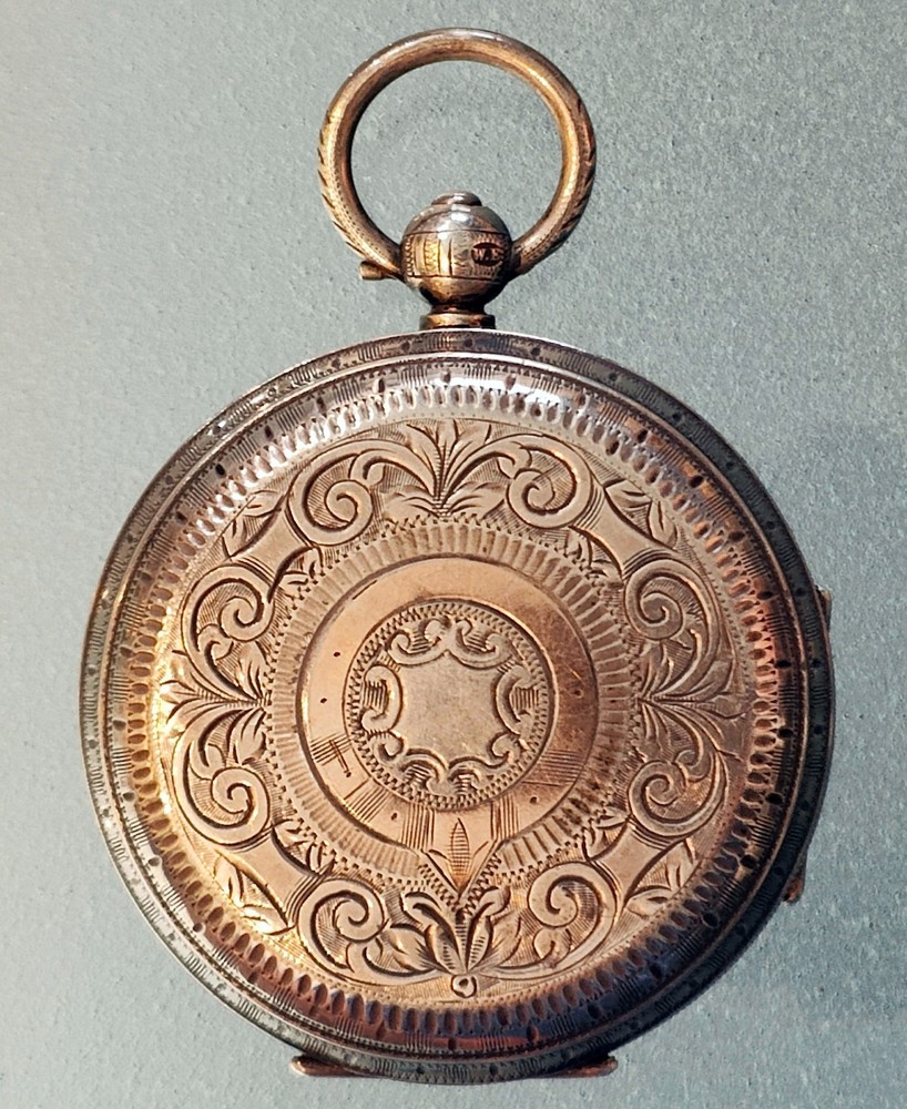 ADAMASTOR POCKET WATCH DIAMETER 5 CM LATE 800
