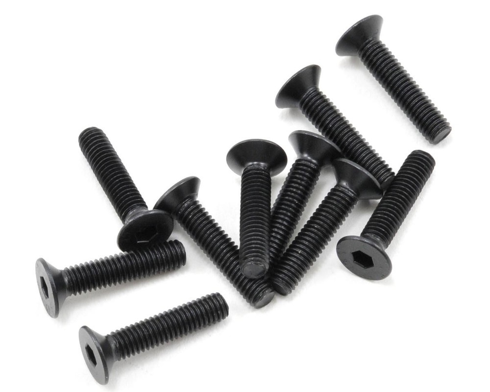 Tekno RC 3x14mm Flat Head Screw (10) [TKR1325]