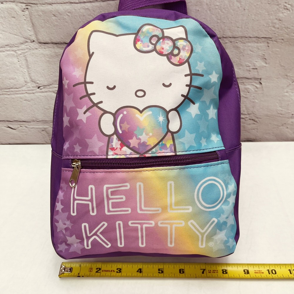 NWT Hello Kitty Purple Purse Backpack 10 x 8