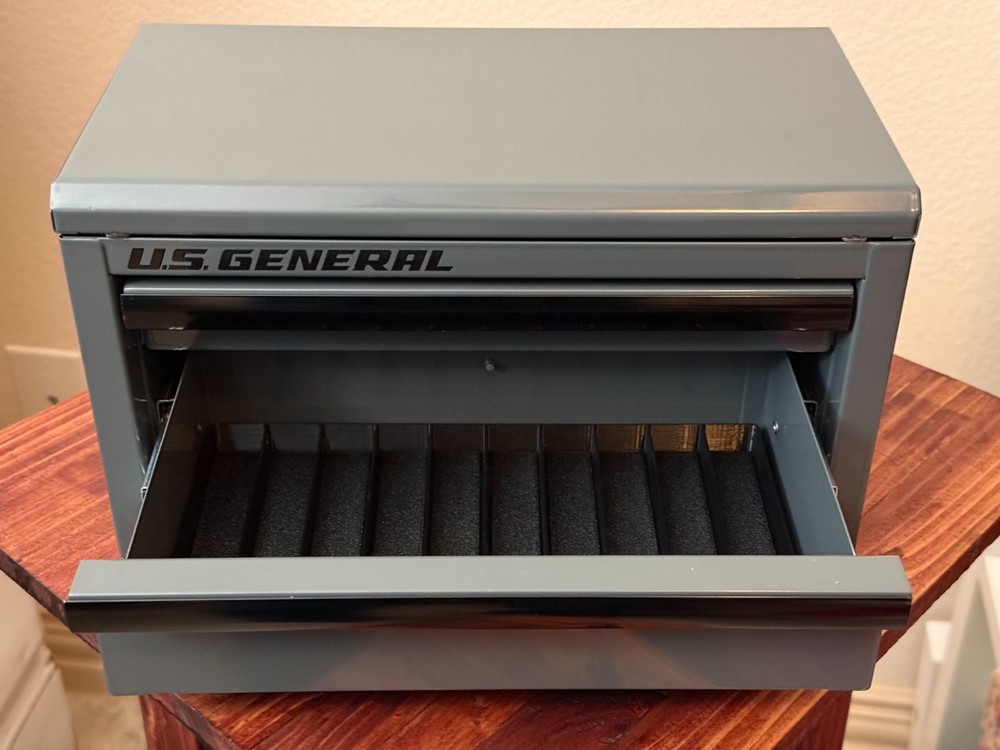 3D Printed - Pocket Knife Organizer for Harbor Freight - US General Mini Toolbox