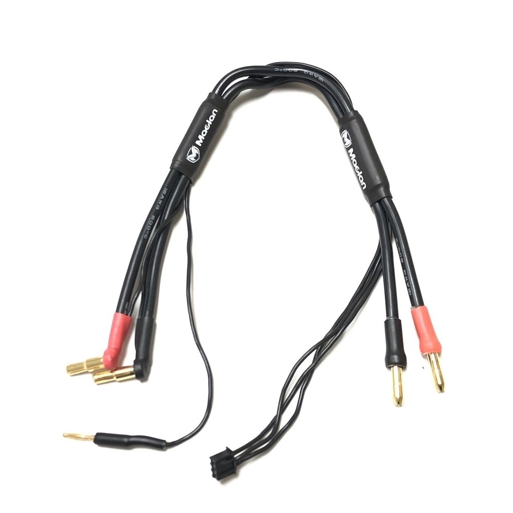Max Current 2S Charger Cable V2 (60cm)  Maclan Racing MCL4189