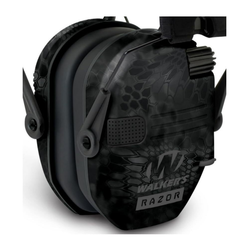Walker's Razor Electronic Earmuffs Hearing Protection with Sound Amplification