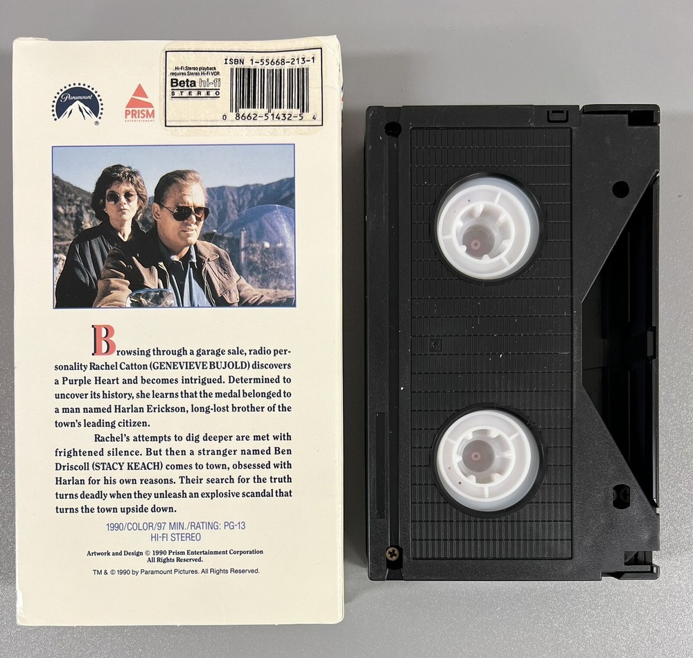 False Identity Betamax Tape Paramount 1990 51432 Beta