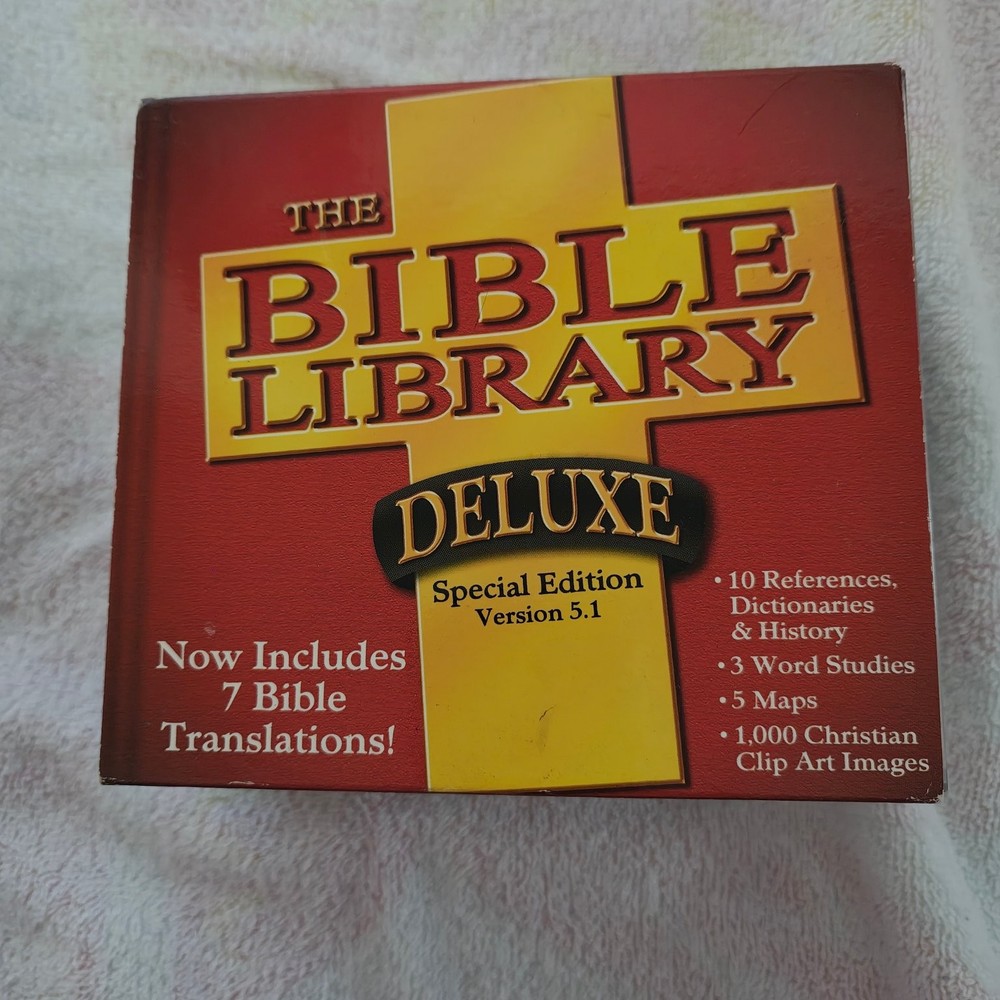 The Bible Library Deluxe Special Edition DVD Keep Case Multi-Platform