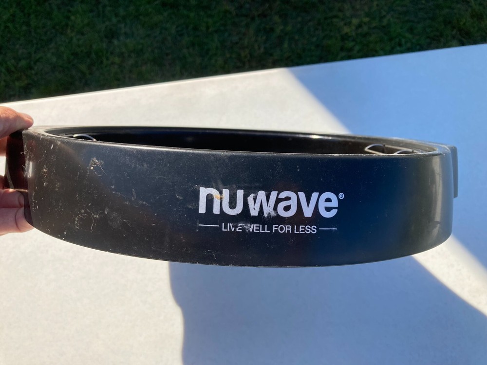 Nuwave Pro Plus 20361W Infrared Oven Replacement Black Bottom Base & Drip Tray