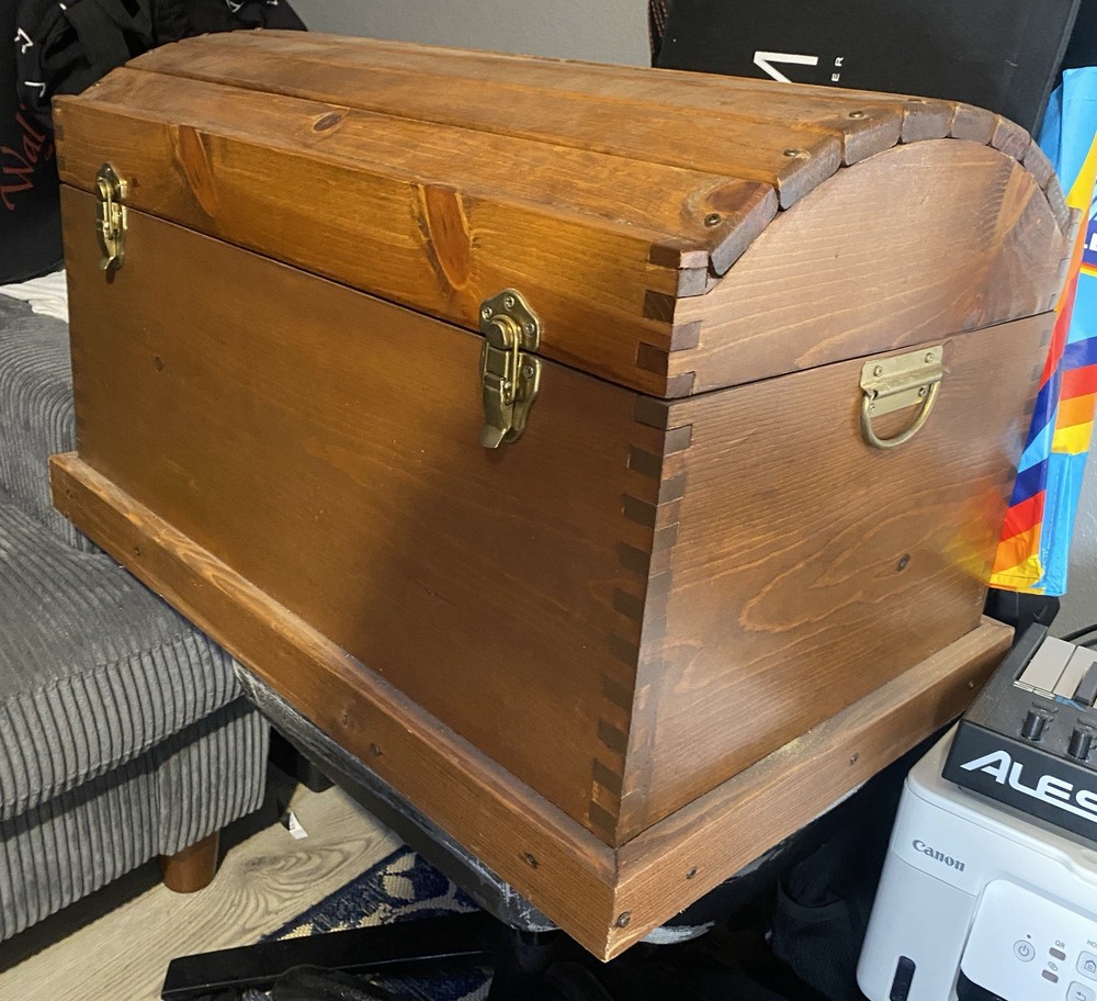 Handmade Cedar Chest Large Trunk Brass Handles