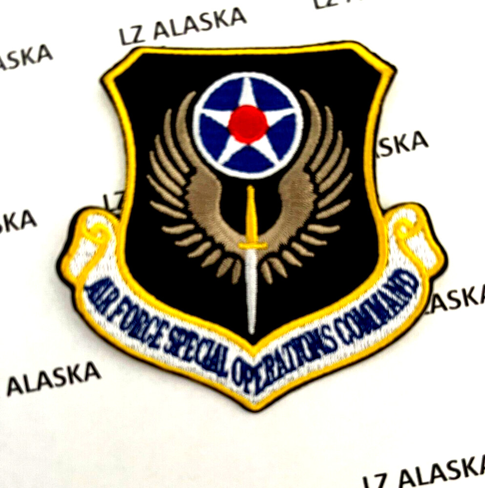 U.S. AIR FORCE SPECIAL OPERATIONS COMMAND COLOR PATCH (AFF) AFSOC MAJCOM