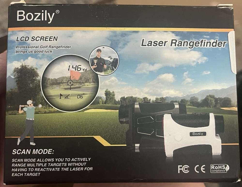 Bozily Laser Rangefinder 6x Magnification