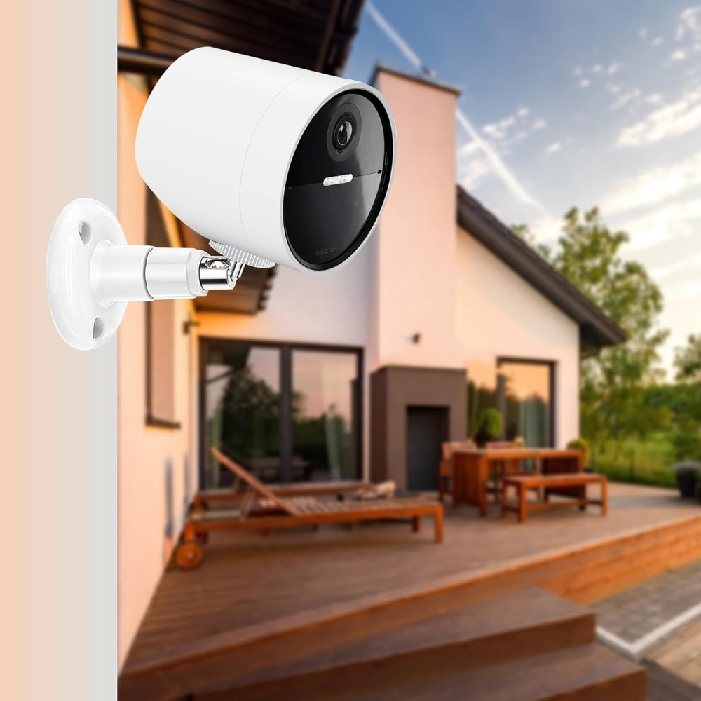 2 Pack Wall Mount Compatible with SimpliSafe Outdoor Security Camera,360°Rotate.
