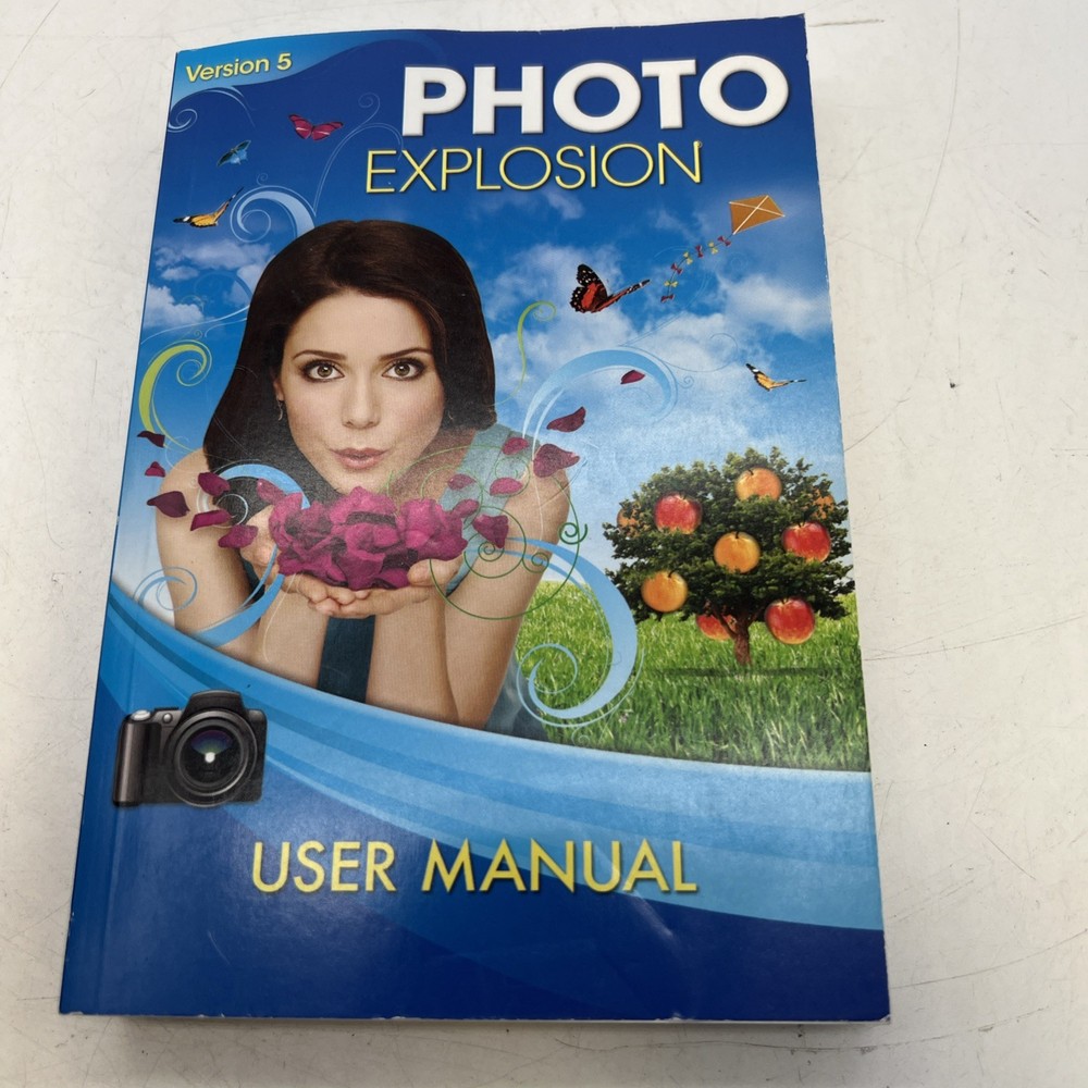 Photo Explosion Deluxe Version 5 The Computer Digital Photo Editing Software