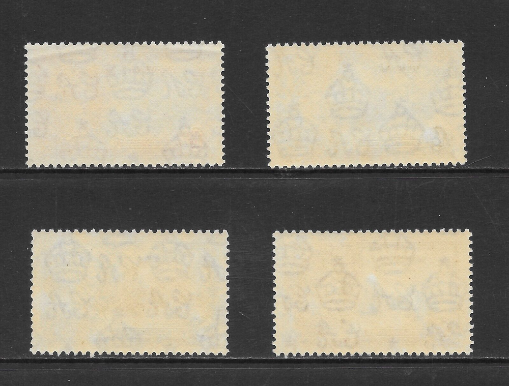 BERMUDA SCOTT 100 - 103 MNH VF SET - 1935 SILVER JUBILEE ISSUE (C)