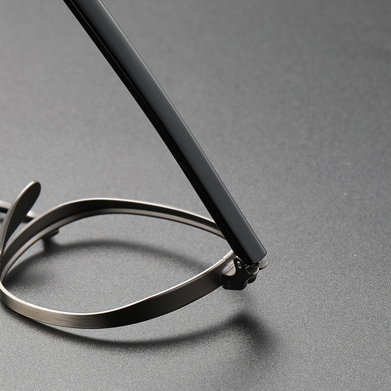 Ultralight Reading Glasses Men Readers Titanium Retro Square Full Eyeglass frame