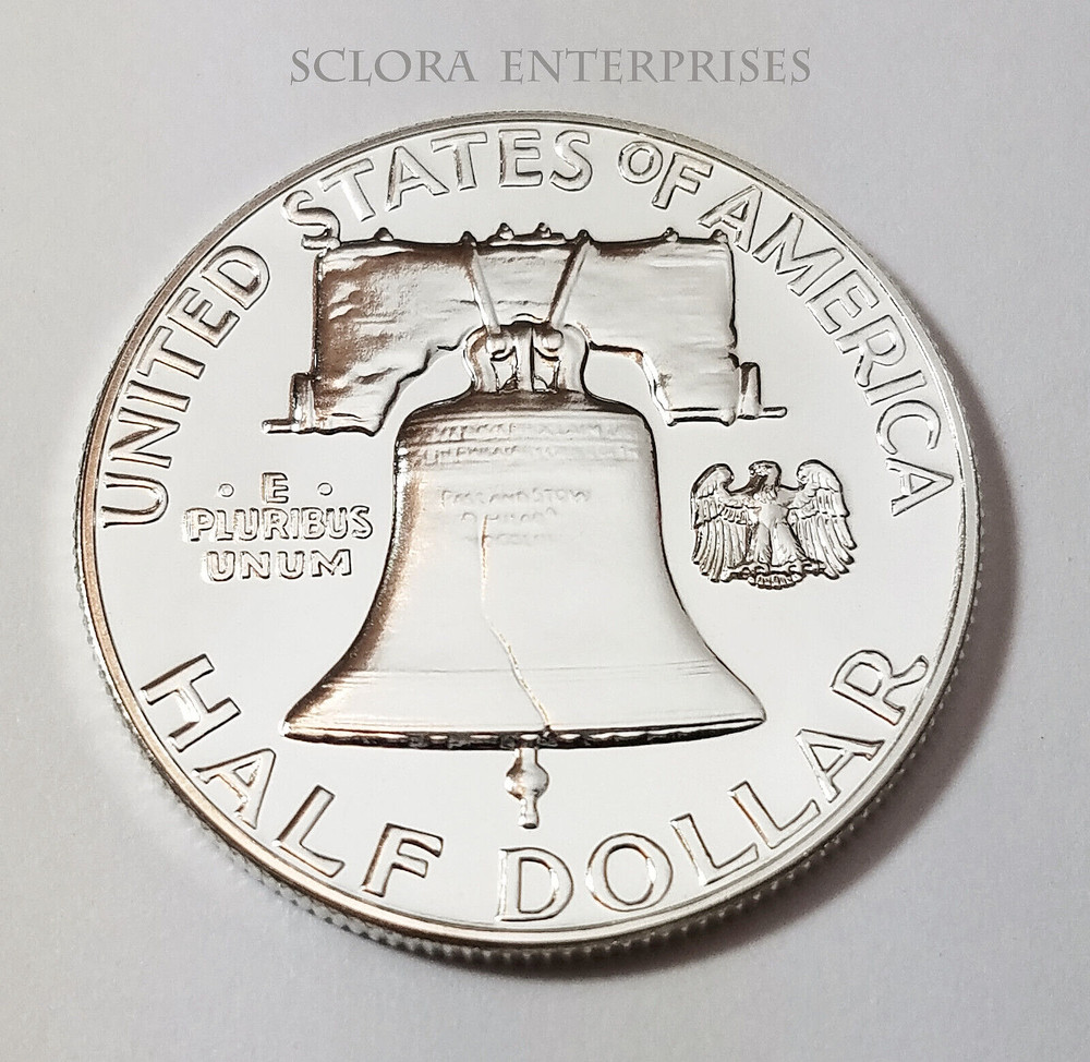 1958 P Ben Franklin Half Dollar *UNCIRCULATED* *90% SILVER PROOF*