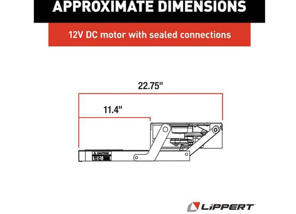 Lippert 3691461 Step-Series 35-Automatic w/Motor,Control & Switch