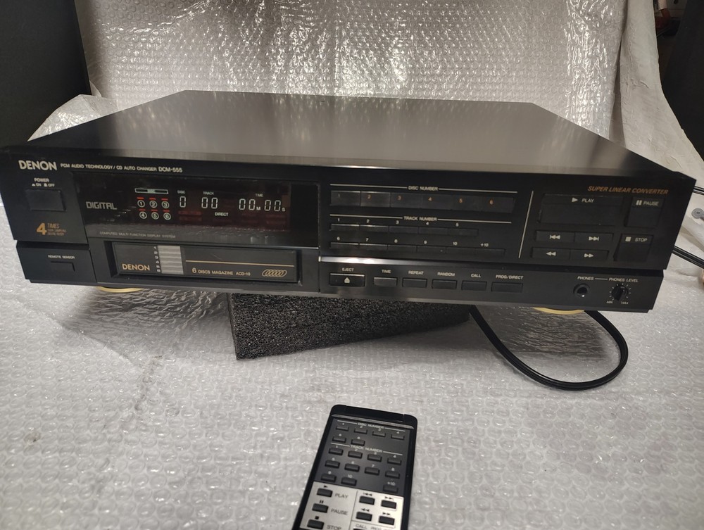 Denon Dcm-555 6 cd player