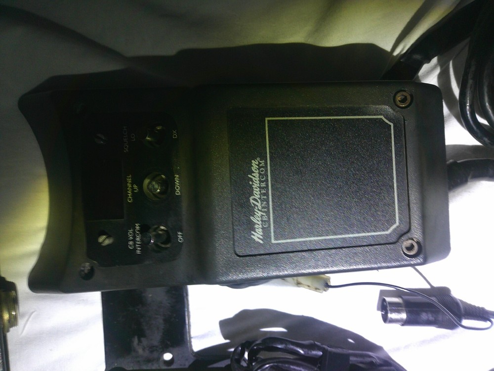 OE Harley Davidson CB Intercom Midland CB Transceiver tank mounted