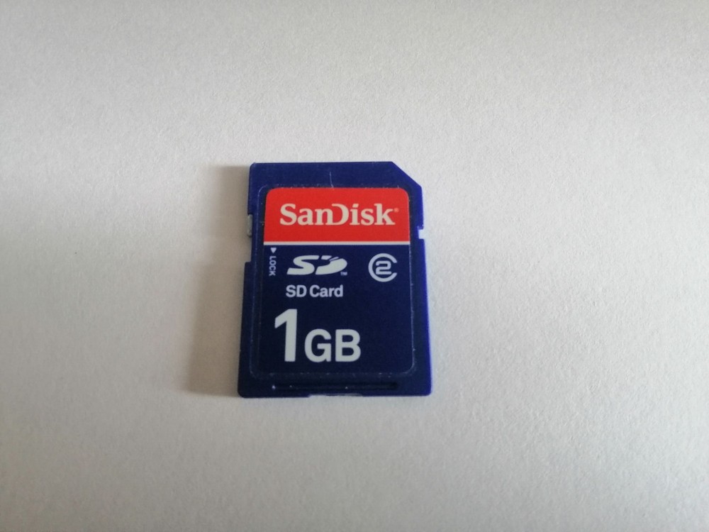SanDisk 1GB SD Memory card