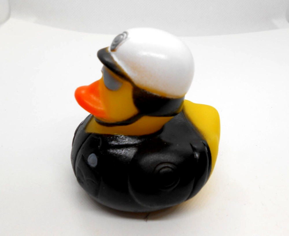 Motorcycle Cop Rubber Duck 2"