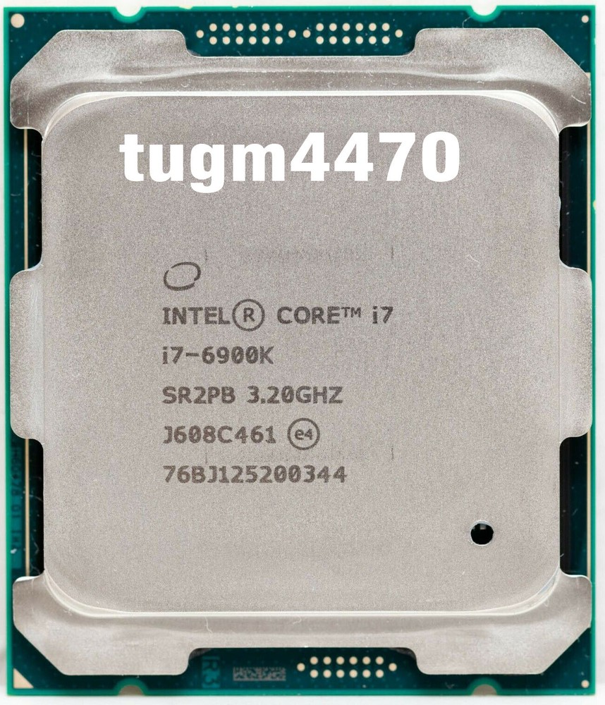 Intel Core i7-6900k CPU processor 8-Core 3.2ghz lga2011 140w 20mb