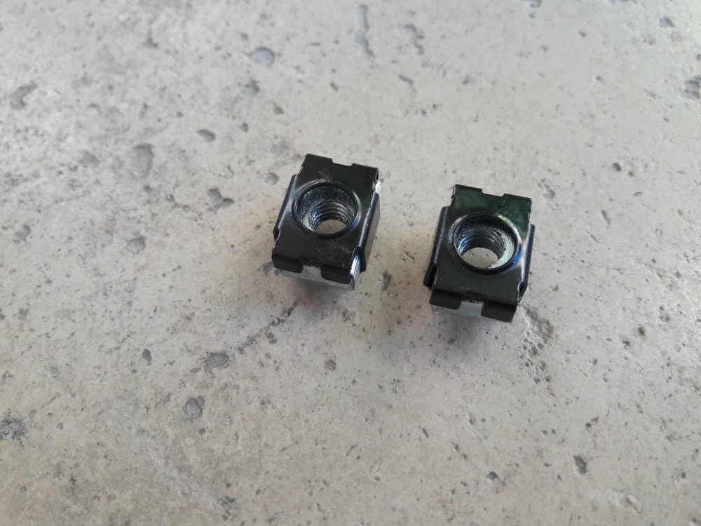 WB01X10124 GE Microwave mounting nut WB01X10124 PAIR
